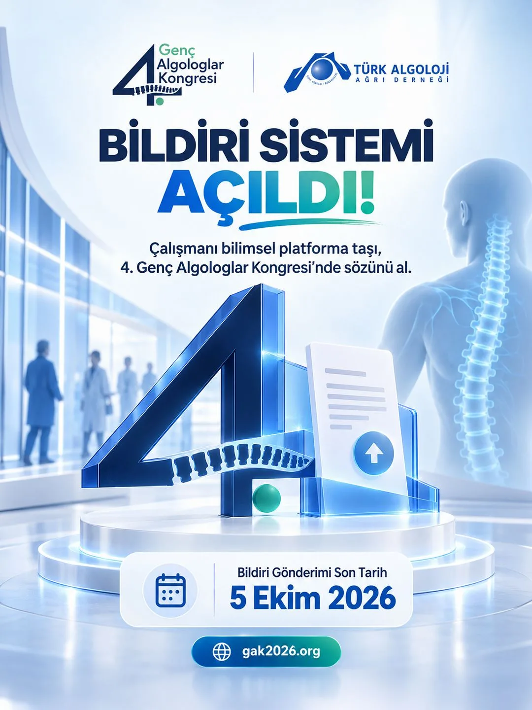 Bildiri sistemi açıldı — bildiri gönderimi için son tarih 5 Ekim 2026